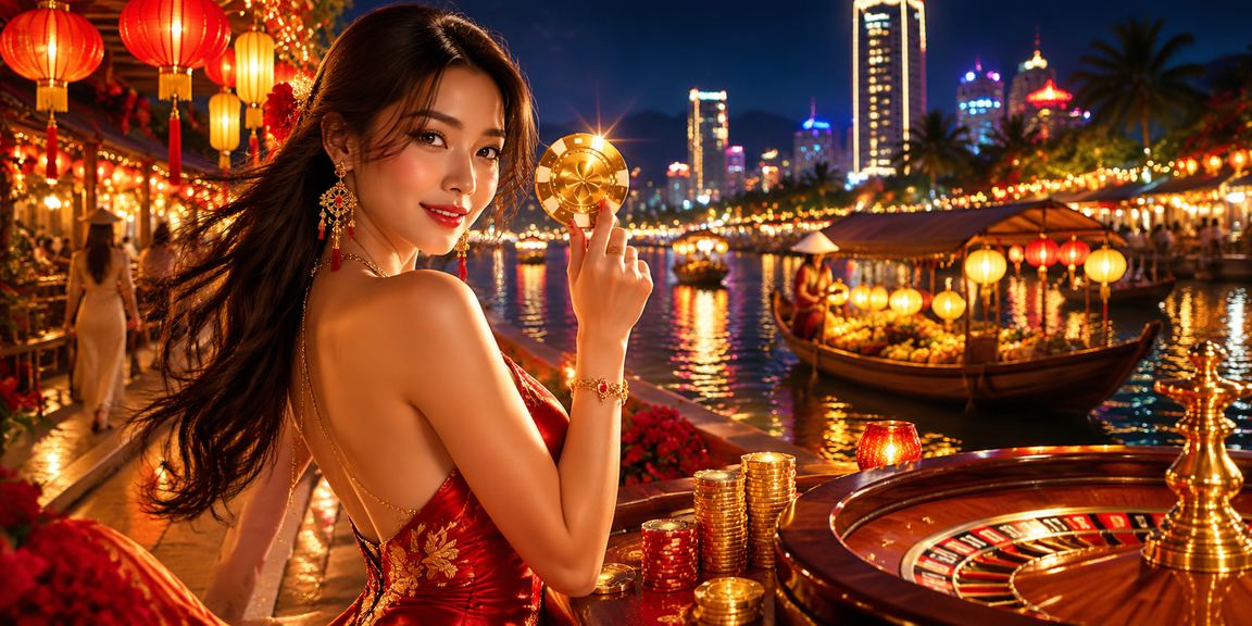 Nha Trang về đêm với chủ đề roulette và giải trí trực tuyến